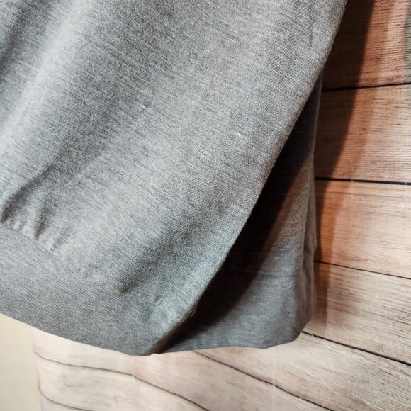 New TORRID 2X Heather Grey Sleep Lounge Sweatshirt Lips Heart Print Super Soft - Picture 5 of 15